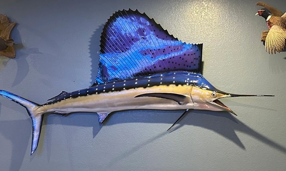 Fiberglass fish mount