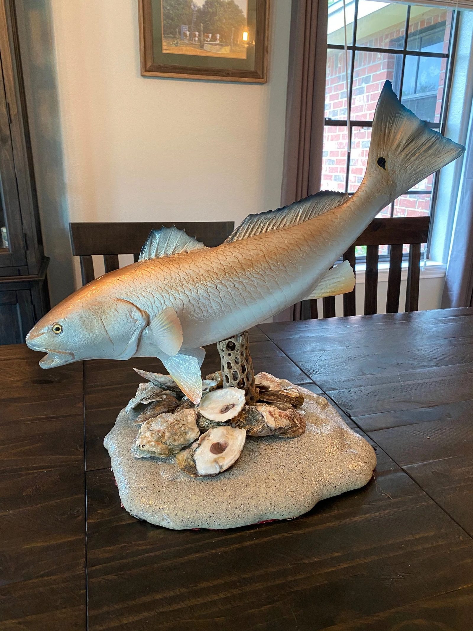 Fiberglass fish mount