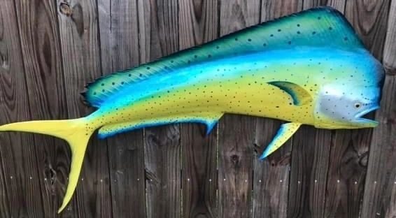 Fiberglass fish mount